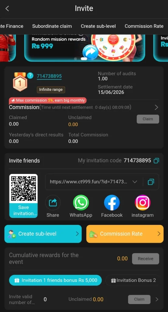 CT999 Game Bonuses and Rewards