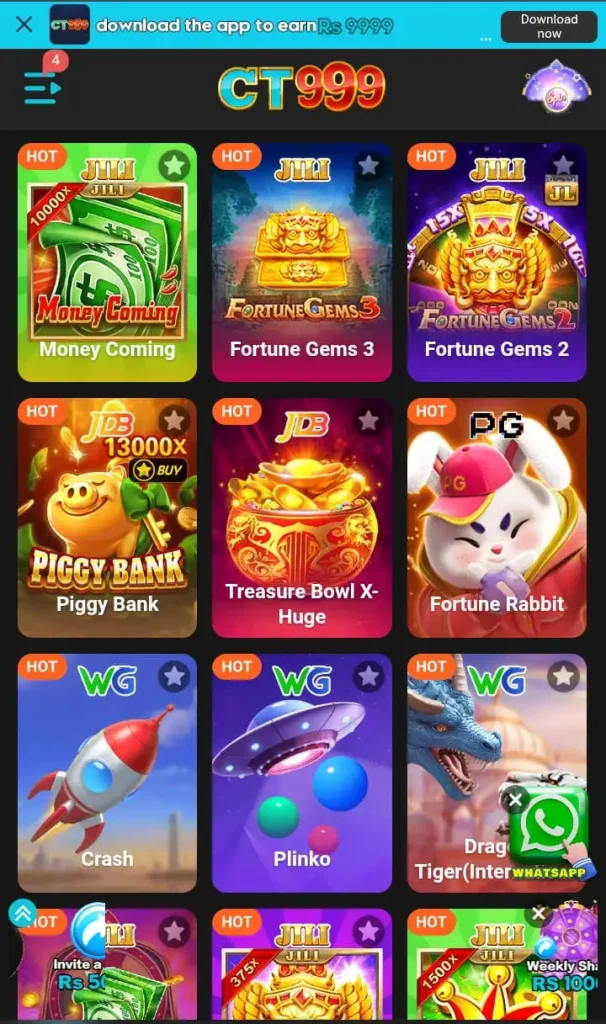Games Available on CT999