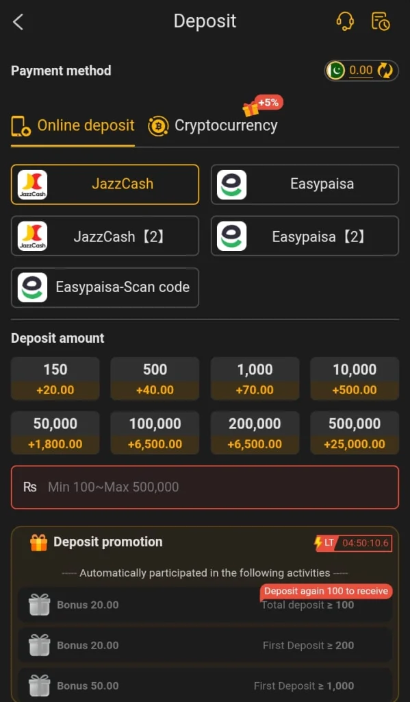 Deposit X666 Game