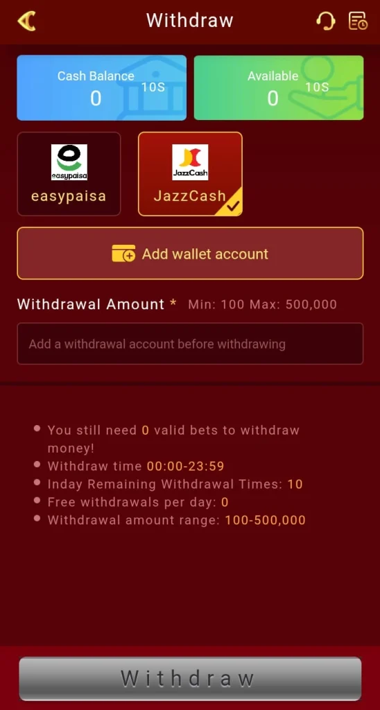 HOT77 Game Withdraw