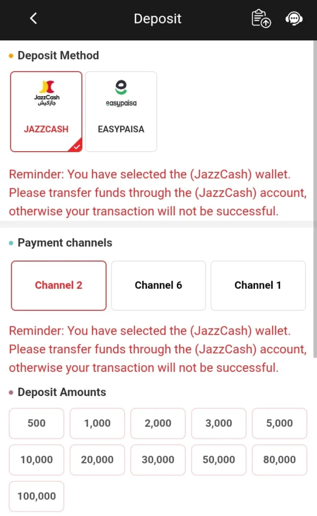 XX555 Game Deposit and Withdrawal Methods