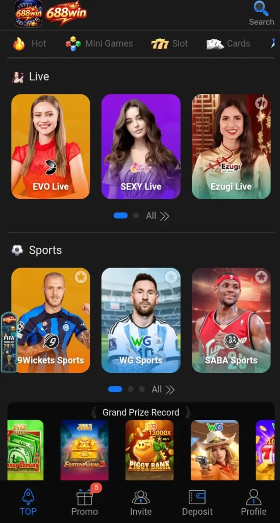 Key Features of 688 Win Game