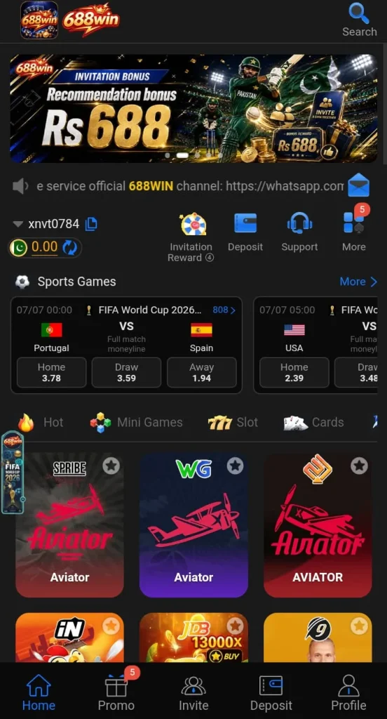 688 Win Game