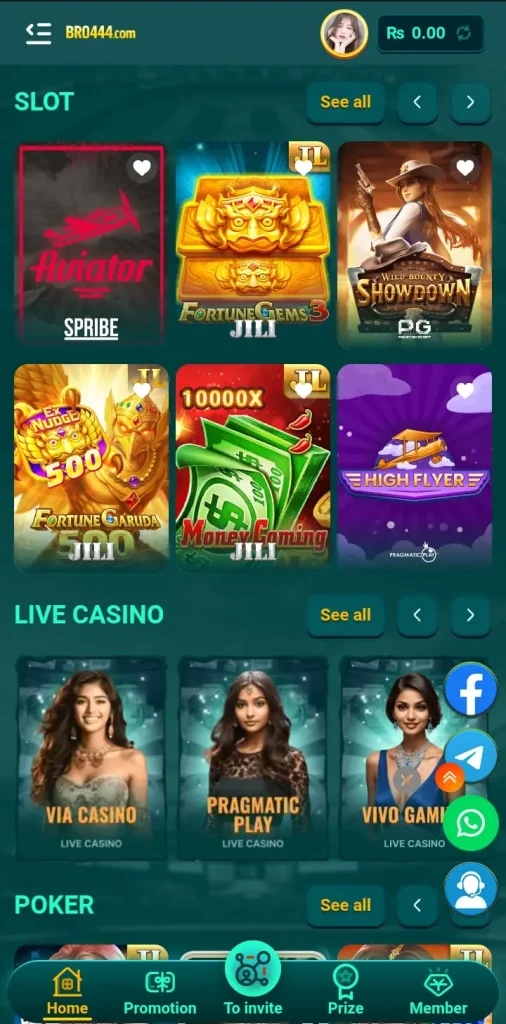Key Features of Bro444 Game