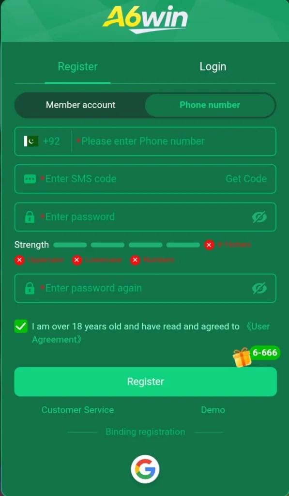 A6win Game Register