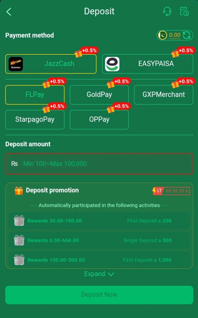 A6win Game Deposit