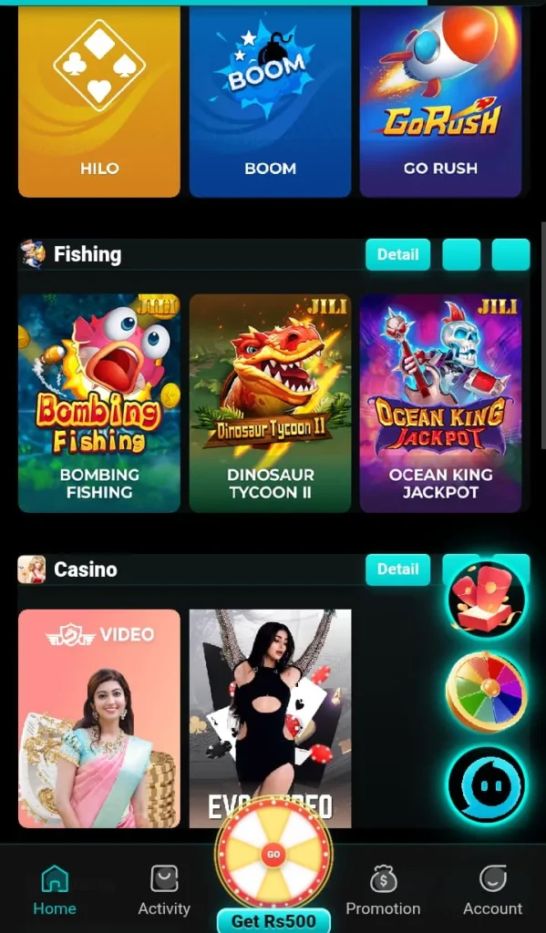 Main Features of 77PKR