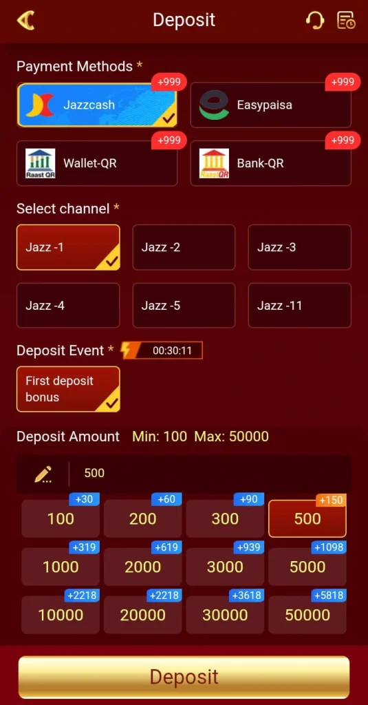 92E Game Deposit