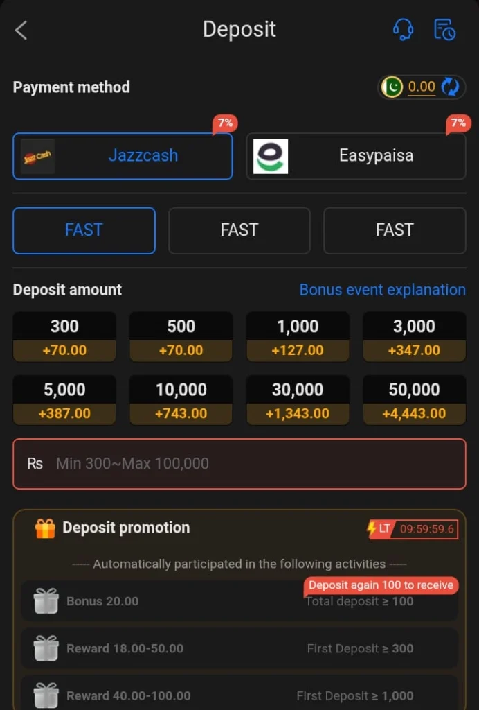 K888 Game Deposit Methods