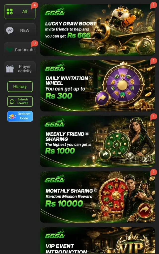666A Game Bonuses